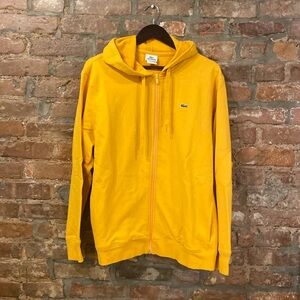 Men’s Designer Lacoste Fleece Zip Up Hoodie